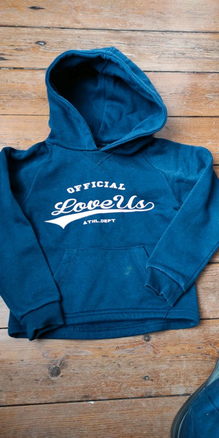 Sweat bleu marine us jeans T5A