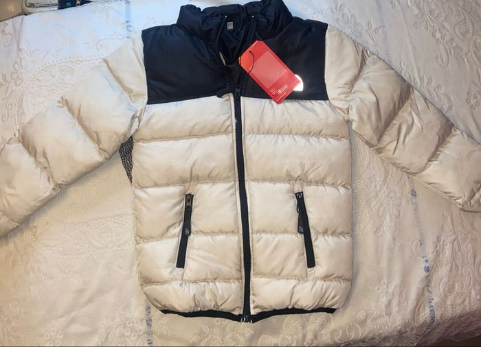 Doudoune garçon 7 ans neuf étiquette écru noir - photo numéro 2