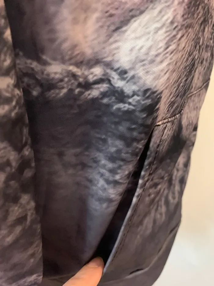 Sweat leger  zippe a capuche chat taille 36 - photo numéro 6