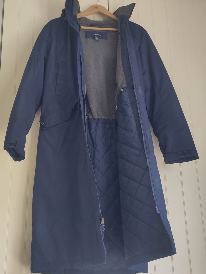 Manteau Lands' End – Bleu marine – Taille M - photo numéro 2
