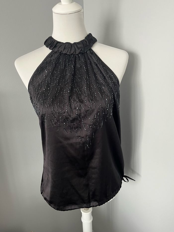 Top à strass Camaïeu 36