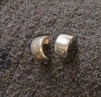 Boucles d'oreilles en acier inoxydable