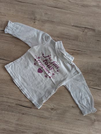 T shirt col roulé 12 mois