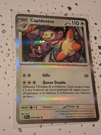 Carte Pokemon Holo Capidextre 079/094 PFL