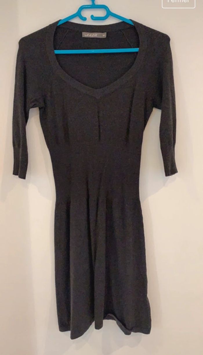 Robe laine grise Taille M