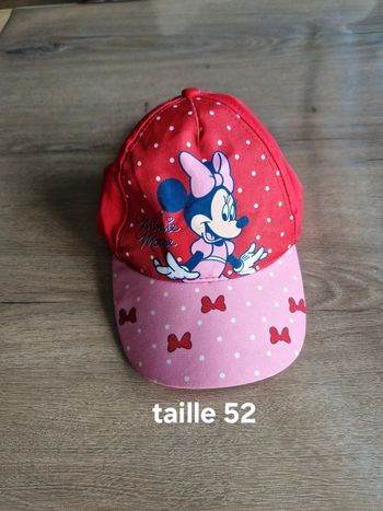 Casquette minnie taille 52