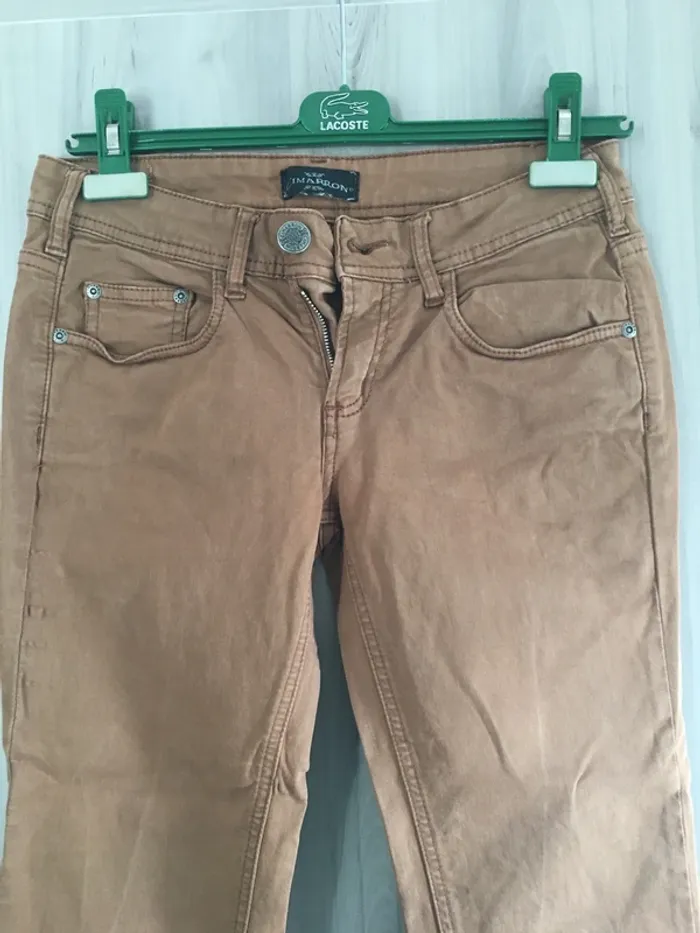 Jean slim camel Cimarron T.38 - photo numéro 5