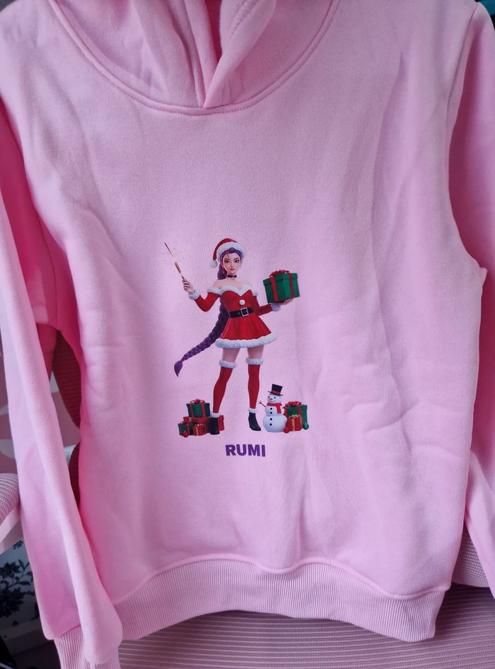 Sweatshirt fille rumi Noël - photo numéro 2