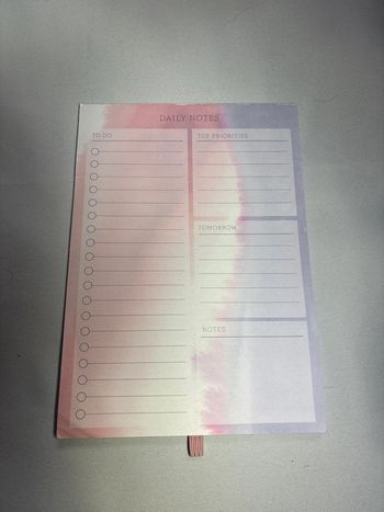 To do list 49 pages rose violet