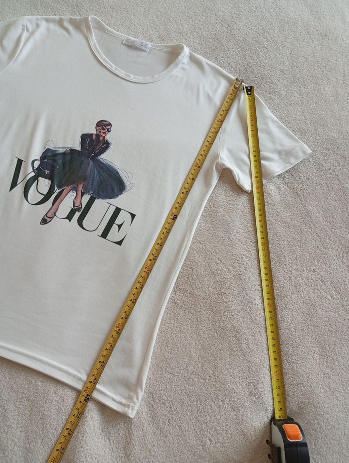 T-shirt blanc Vogue, femme 38 40 - photo numéro 8