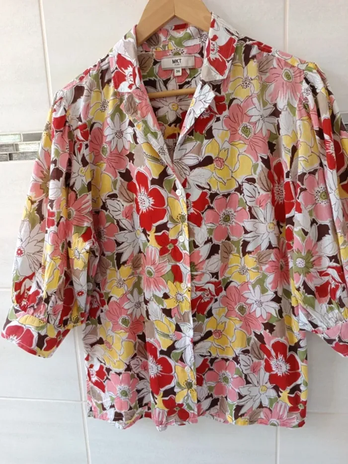 Blouse chemise MKT Studio t.36
100% coton