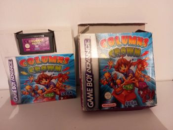 Jeu nintendo gameboy advance columns crown