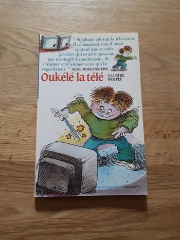 Oukélé la télé livre enfant