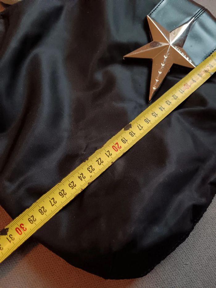 Sac bandoulière toile et cuir | Thierry Mugler |Zenith 13 - photo numéro 12