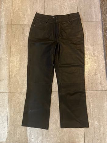 Pantalon cuir véritable 