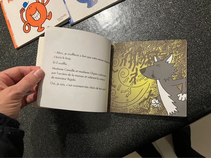 Livre monsieur madame et le grand méchant loup - photo numéro 8