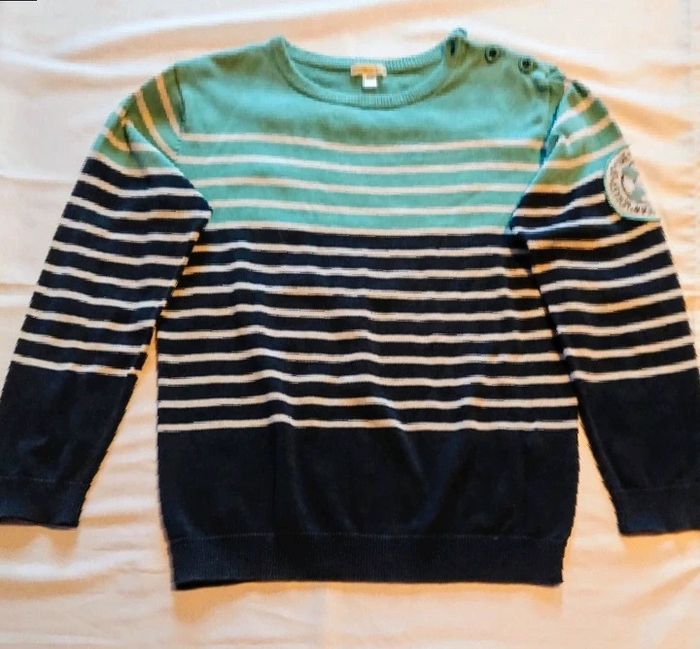 Pull rayure Vertbaudet