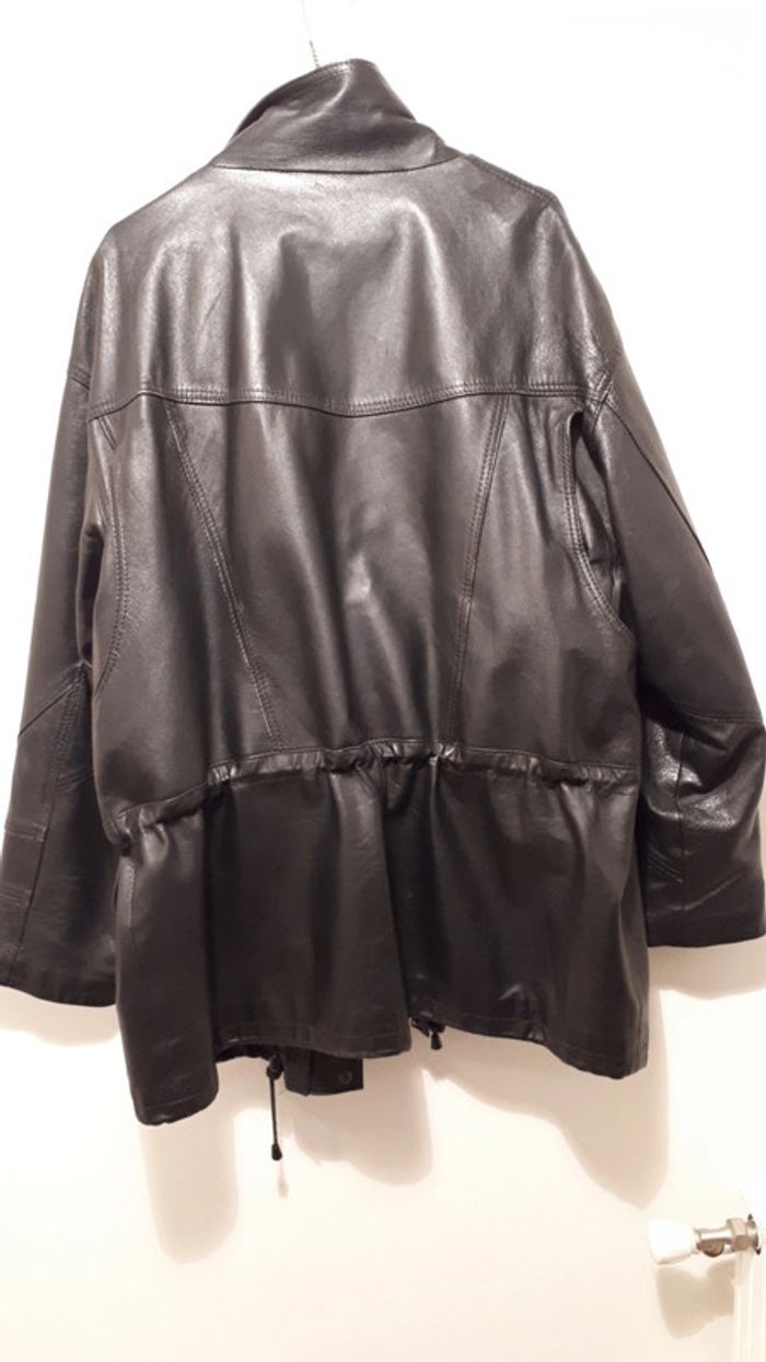 Manteau cuir cuirlor XL - photo numéro 3