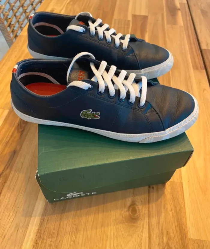 Chaussure de ville Lacoste marine