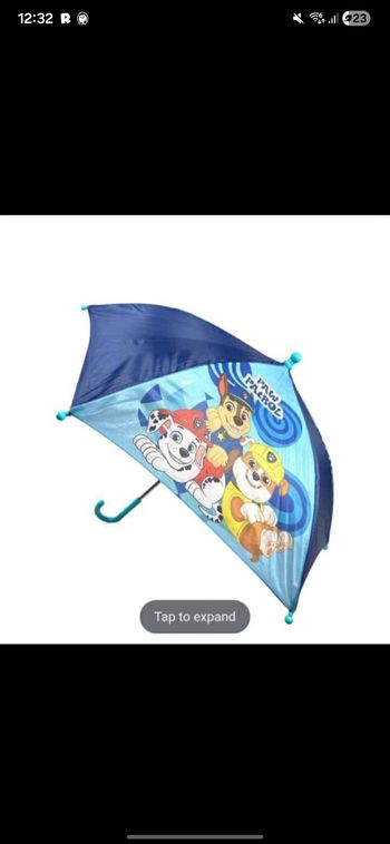 Parapluie pat patrouille