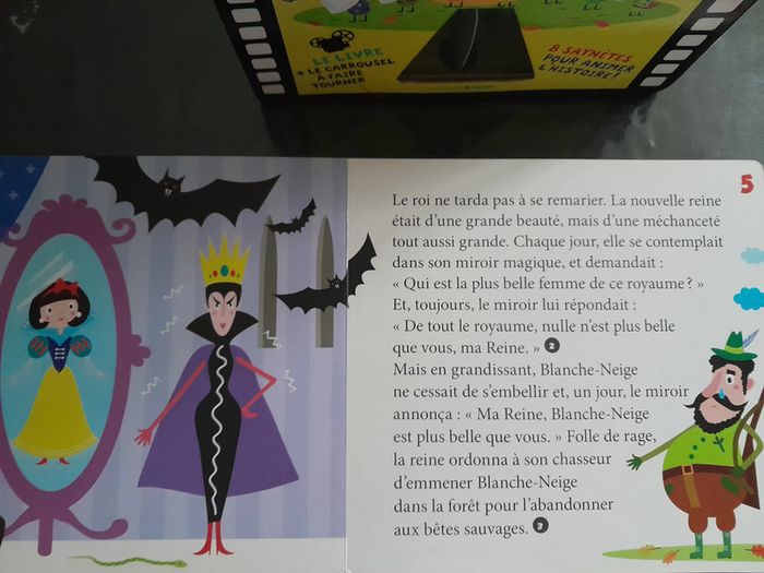 Mon carrousel de contes - Blanche-neige et les 7 nains - photo numéro 3