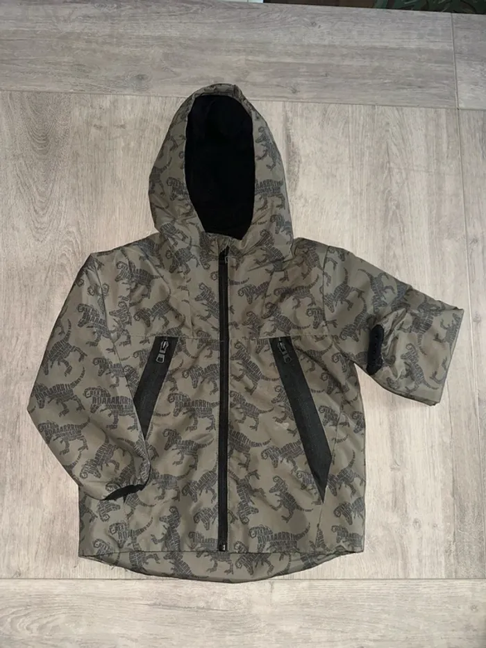 Parka dinosaures 3 ans