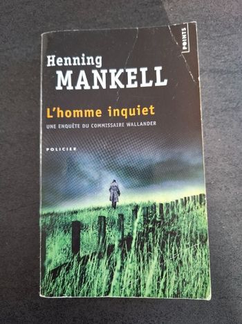 Roman policier de Henning Mankell L'homme inquiet en bon état