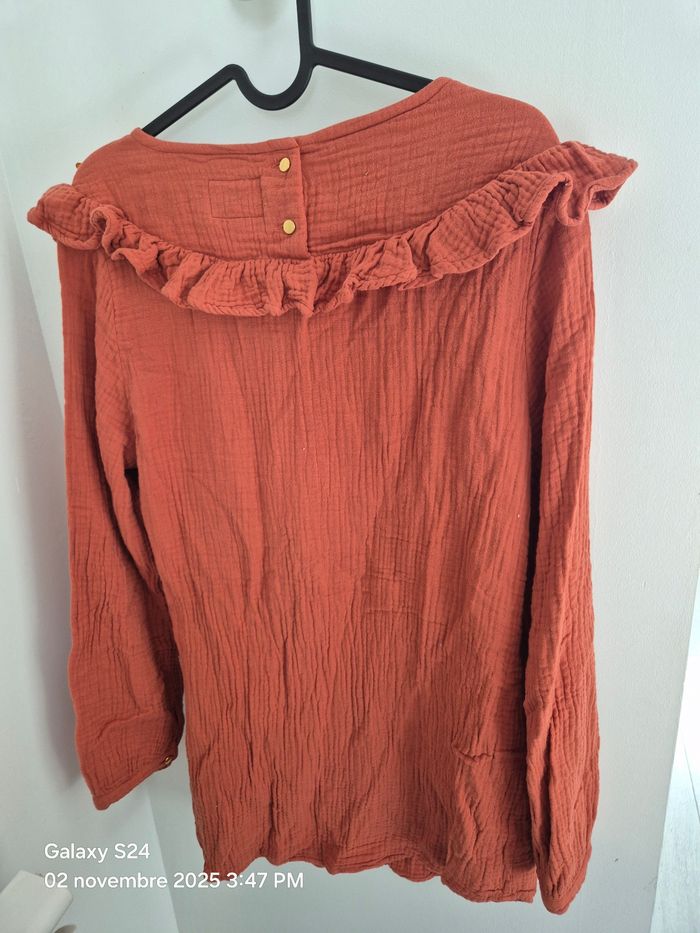 You and milk Blouse allaitement  bohémilk terracota S you&milk allaiter maternité - photo numéro 6