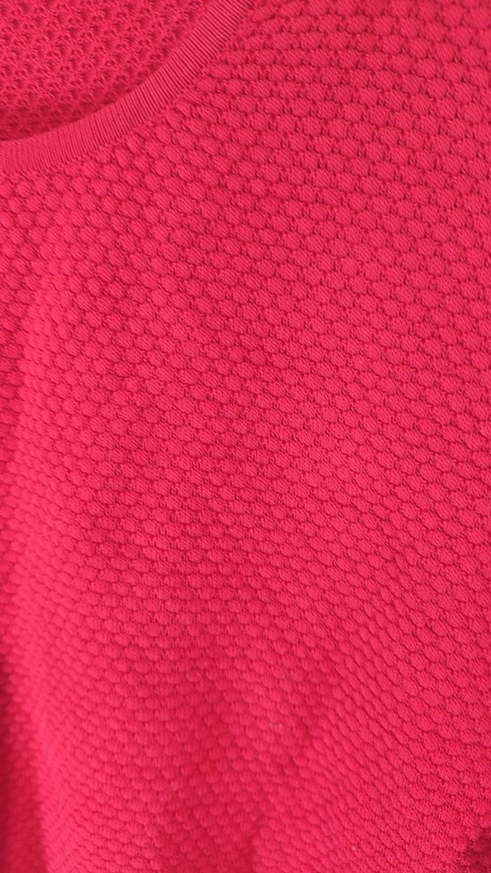 Pull rouge  vintage S - photo numéro 6