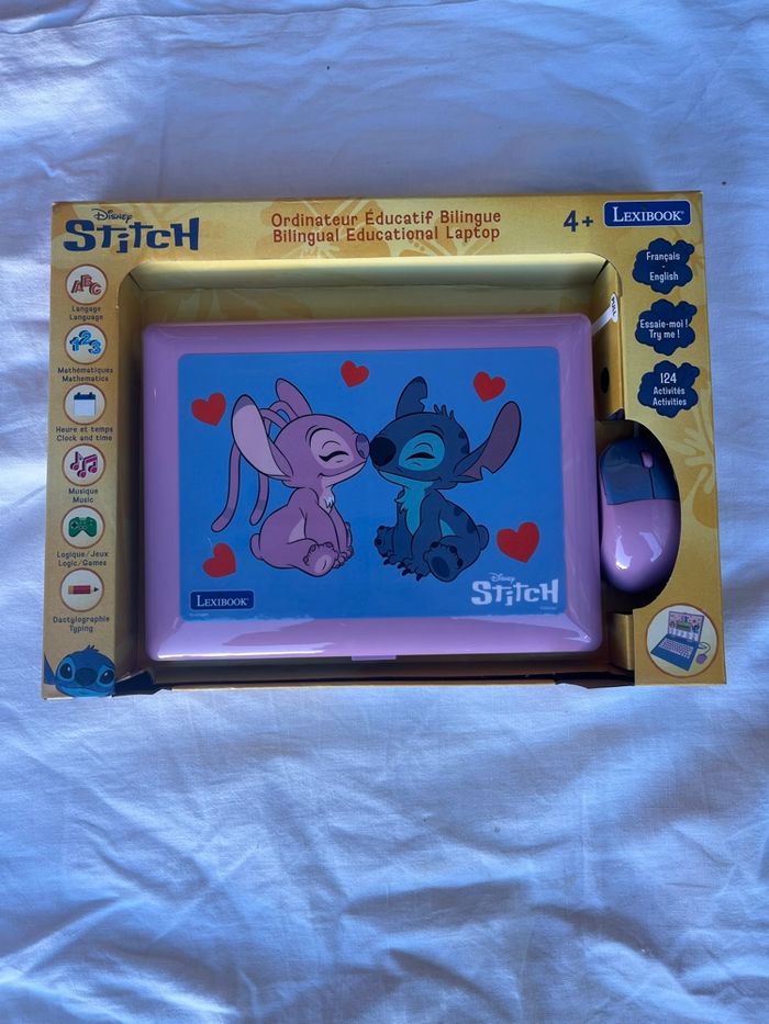 Ordinateur éducatif stitch