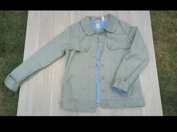 Veste imperméable kaki Okaïdi  12 ans