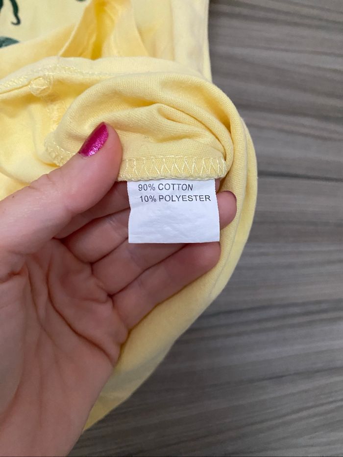 Tee shirt abercrombie & fitch jaune S - photo numéro 3
