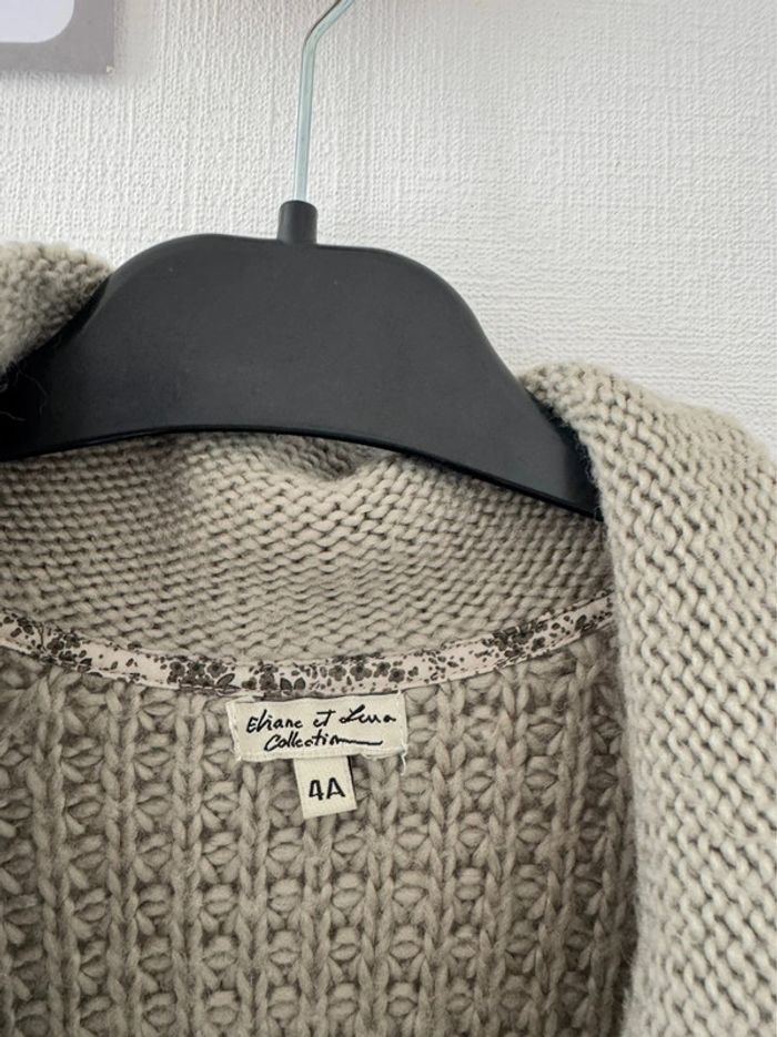 Gilet maille - taille 4 ans 🌸 - photo numéro 2