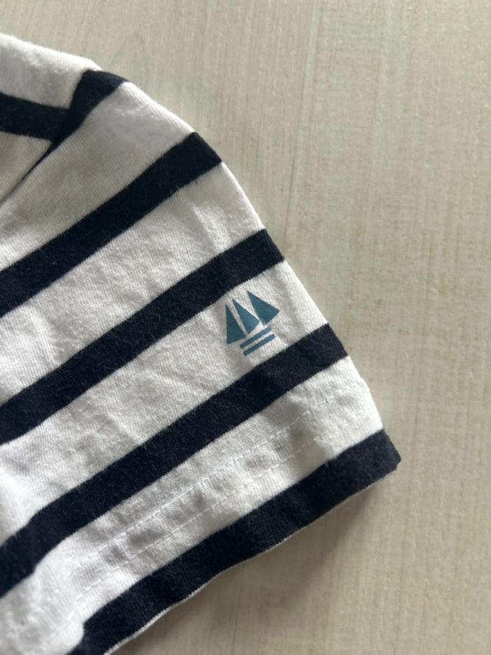 T-shirt marin 2 ans - photo numéro 4