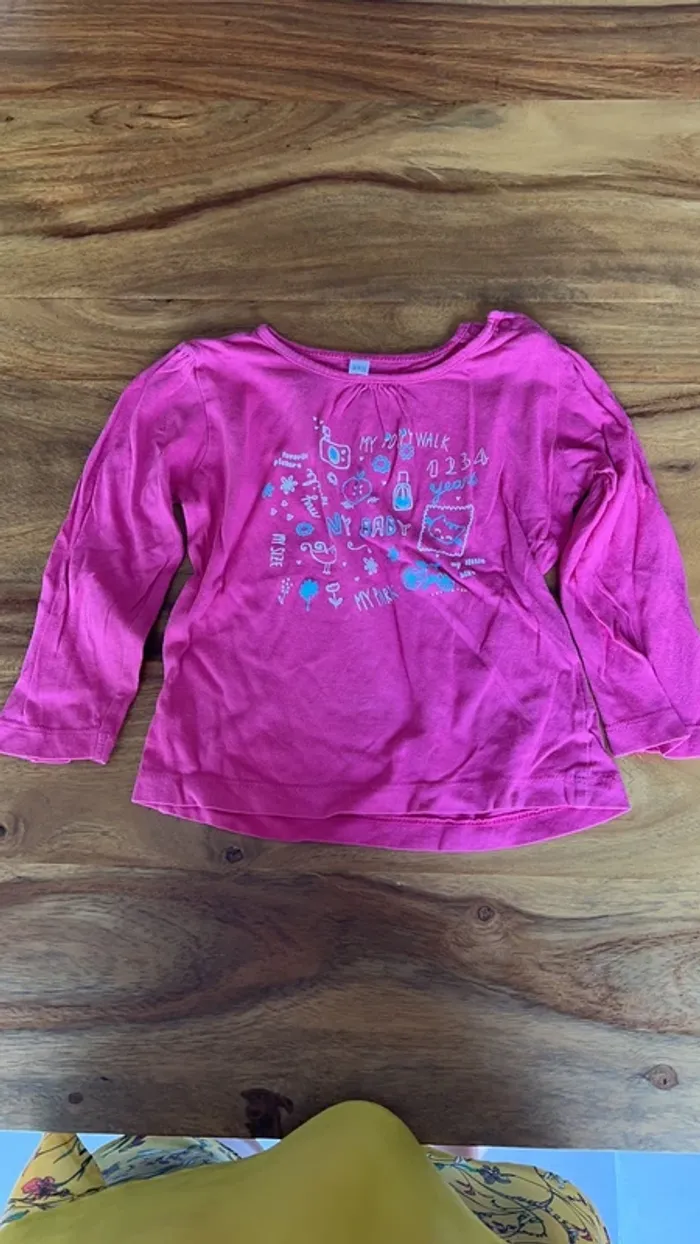 T-shirt rose
