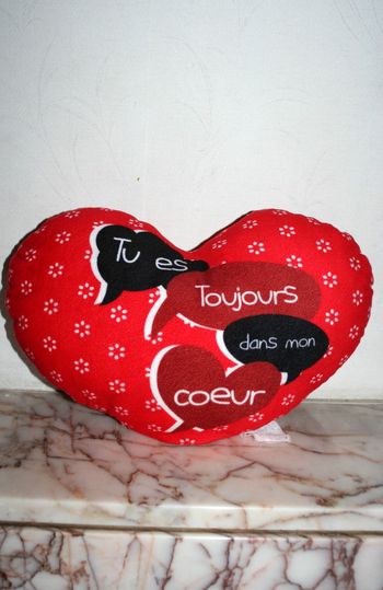 Peluche Coeur 35x25cm