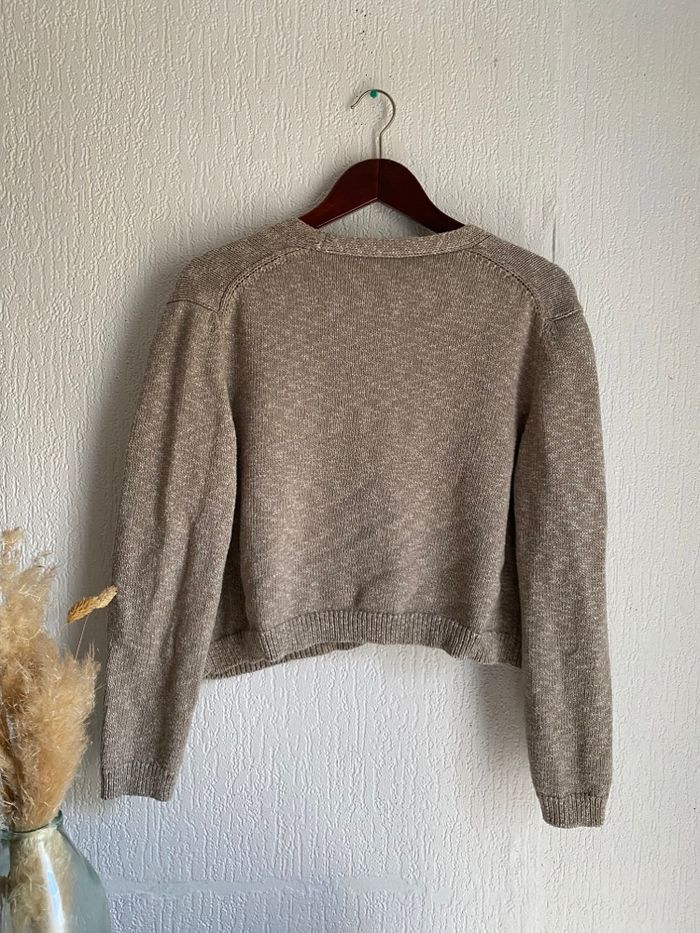 Cardigan Zara taille m 38 beige