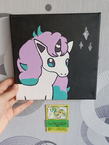 Tableau fait main Pokémon