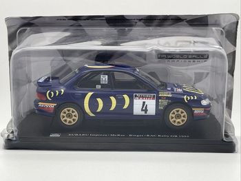 Subaru Impreza N°4  (1995) 1/24 Collection Hachette
