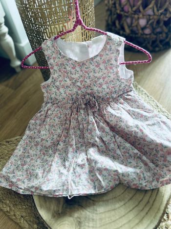 Joli robe liberty été taille 4-6mois