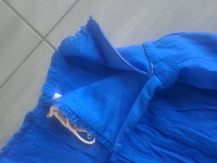 Mini jupe bleu blanc Grace & Mila Taille M - photo numéro 6