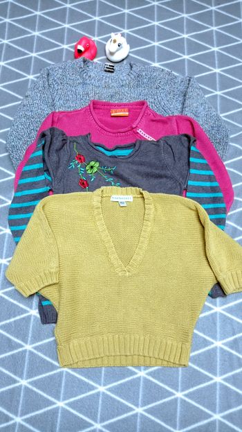 🦄Lot 4 pulls, 5 ans