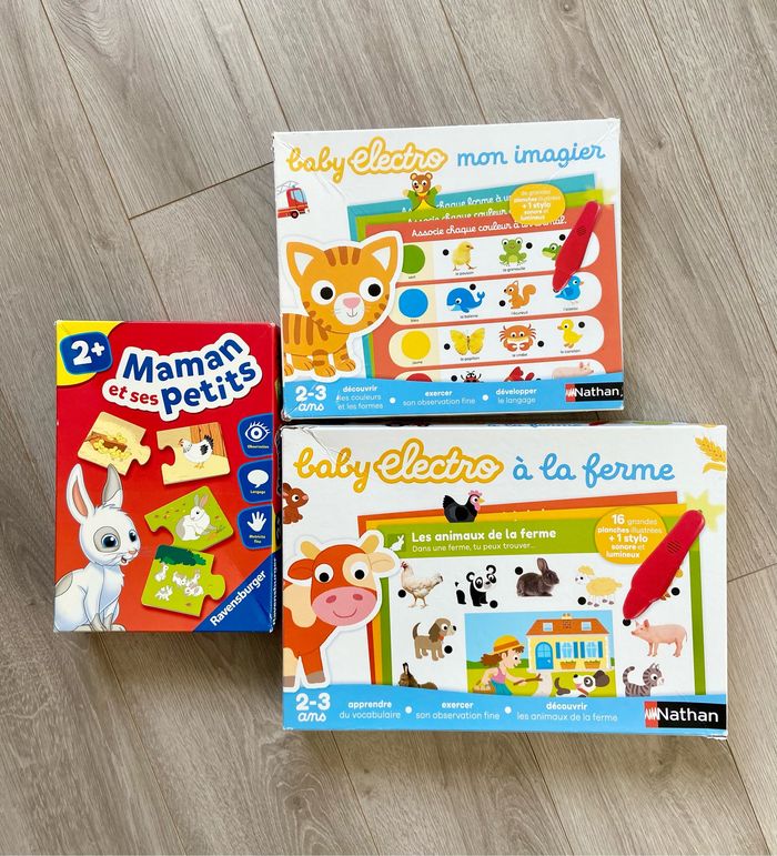 Lot jeux éducatifs