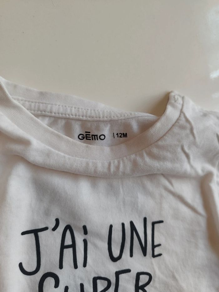 Lot tee shirt manches longues bébé garçon - photo numéro 5