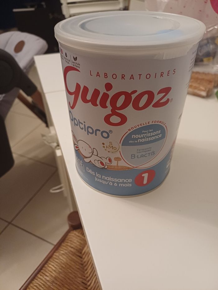 Boite de lait guigoz optipro 1 neuve