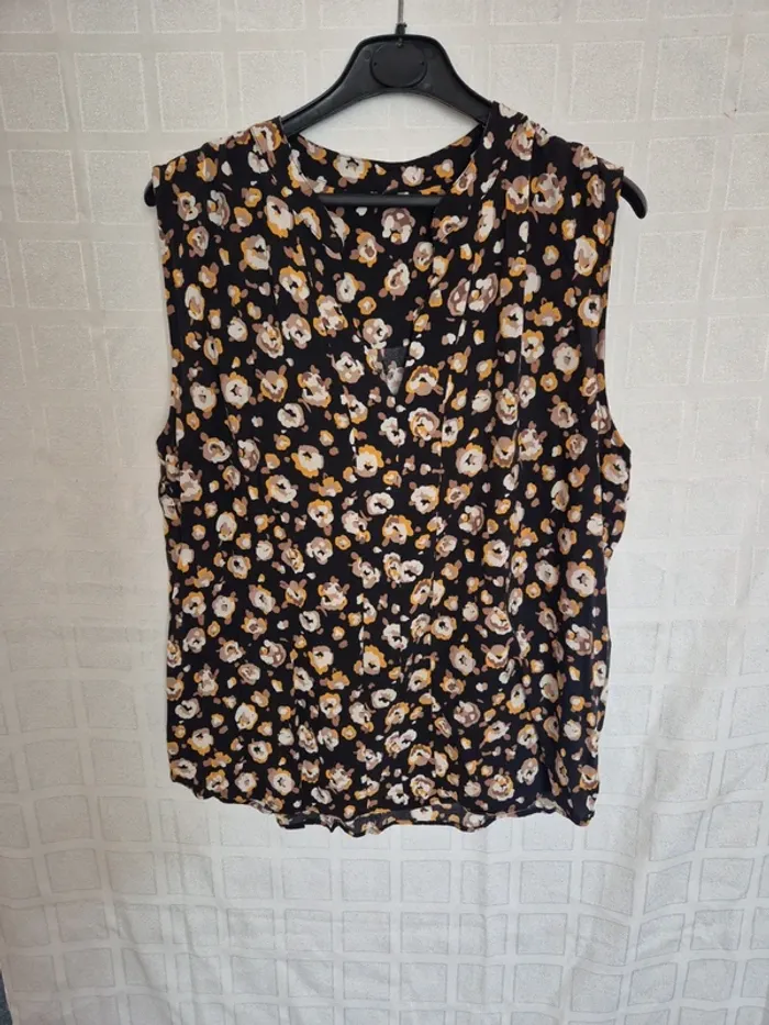 blouse à fleurs taille 46