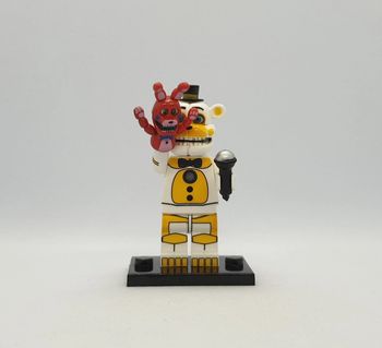 🐻 Figurine Five Nights at Freddy's - Golden Funtime Freddy - (Style Lego) 🐻