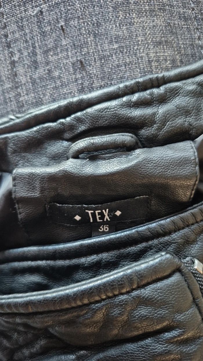 Veste en cuir Tex - photo numéro 5