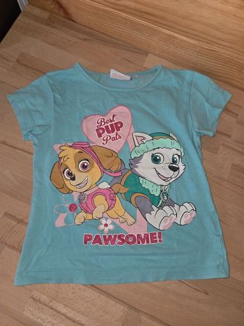 Tee-shirt pat patrouille 6 ans