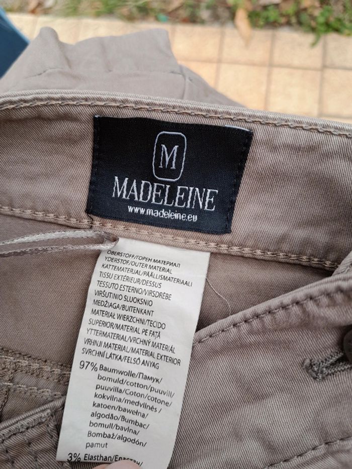 Madeleine jupe beige foncé taille 22 = 42 - photo numéro 6